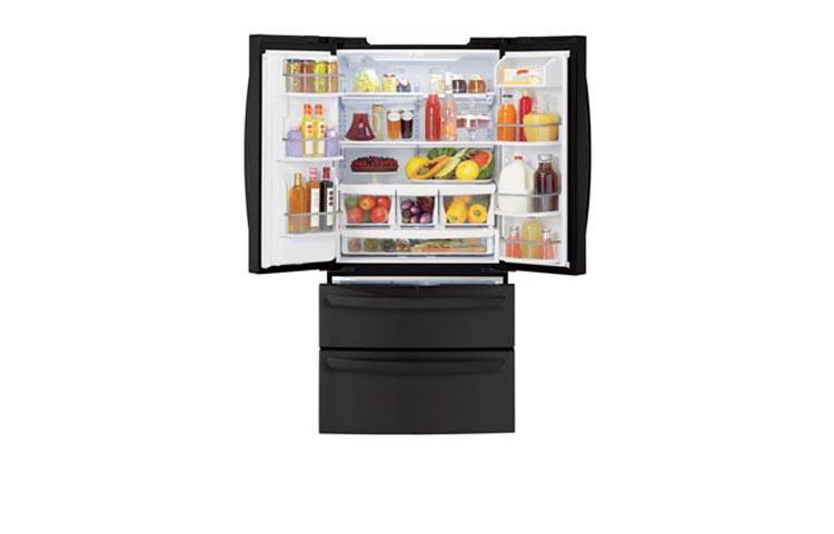 Ultra-Large Capacity 4 Door French Door Refrigerator with Ice & Water Dispenser (33" Width) LMX25988SB
