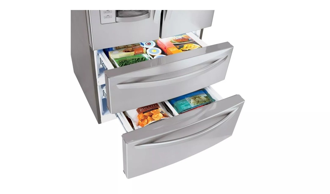Ultra-large Capacity 4 Door French Door Refrigerator With Ice & Water Dispenser (fits A 33" Opening) LMX25988ST