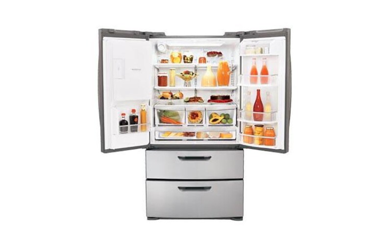 4-Door French Door Refrigerator with Auto-Opening Freezer Doors LMX28987ST