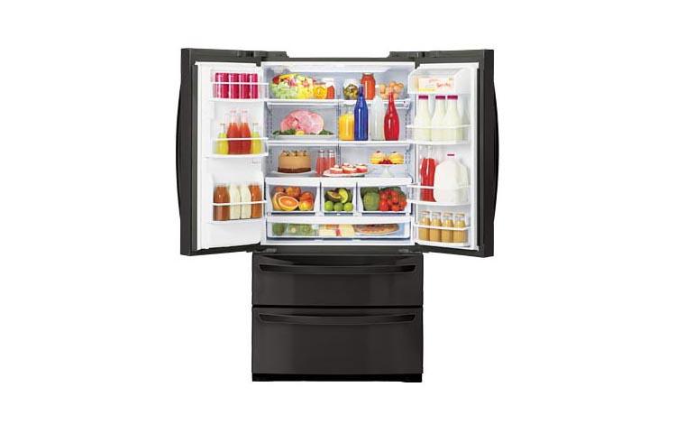Ultra-Large Capacity 4 Door French Door Refrigerator with Ice & Water Dispenser LMX28988SB