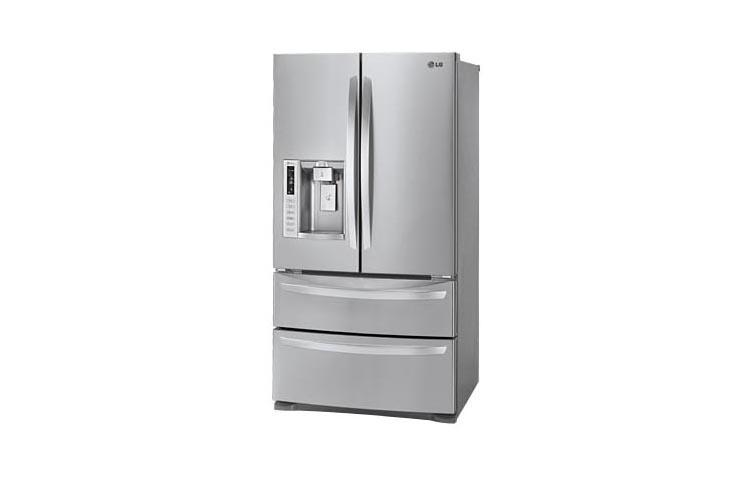 Ultra-Large Capacity 4 Door French Door Refrigerator with Ice & Water Dispenser LMX28988ST