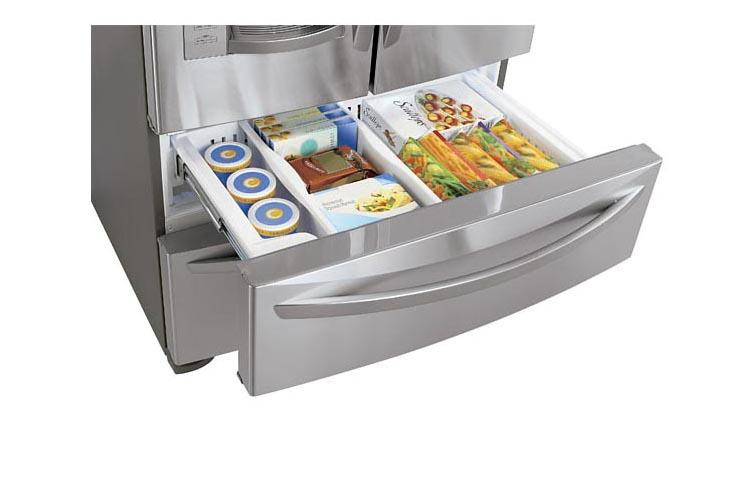 Ultra-Large Capacity 4 Door French Door Refrigerator with Ice & Water Dispenser LMX28988ST