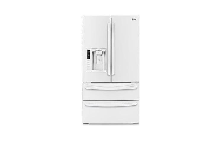Ultra-Large Capacity 4 Door French Door Refrigerator with Ice & Water Dispenser LMX28988SW