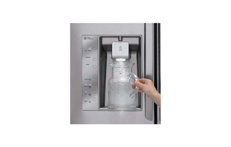 Super-Capacity 4 Door French Door Refrigerator with Double Freezer Drawers LMX31985ST