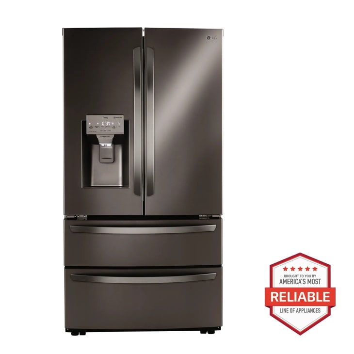 22 cu ft. Smart Counter Depth Double Freezer Refrigerator LMXC22626D