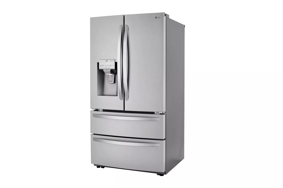 22 Cu Ft. Smart Counter Depth Double Freezer Refrigerator LMXC22626S