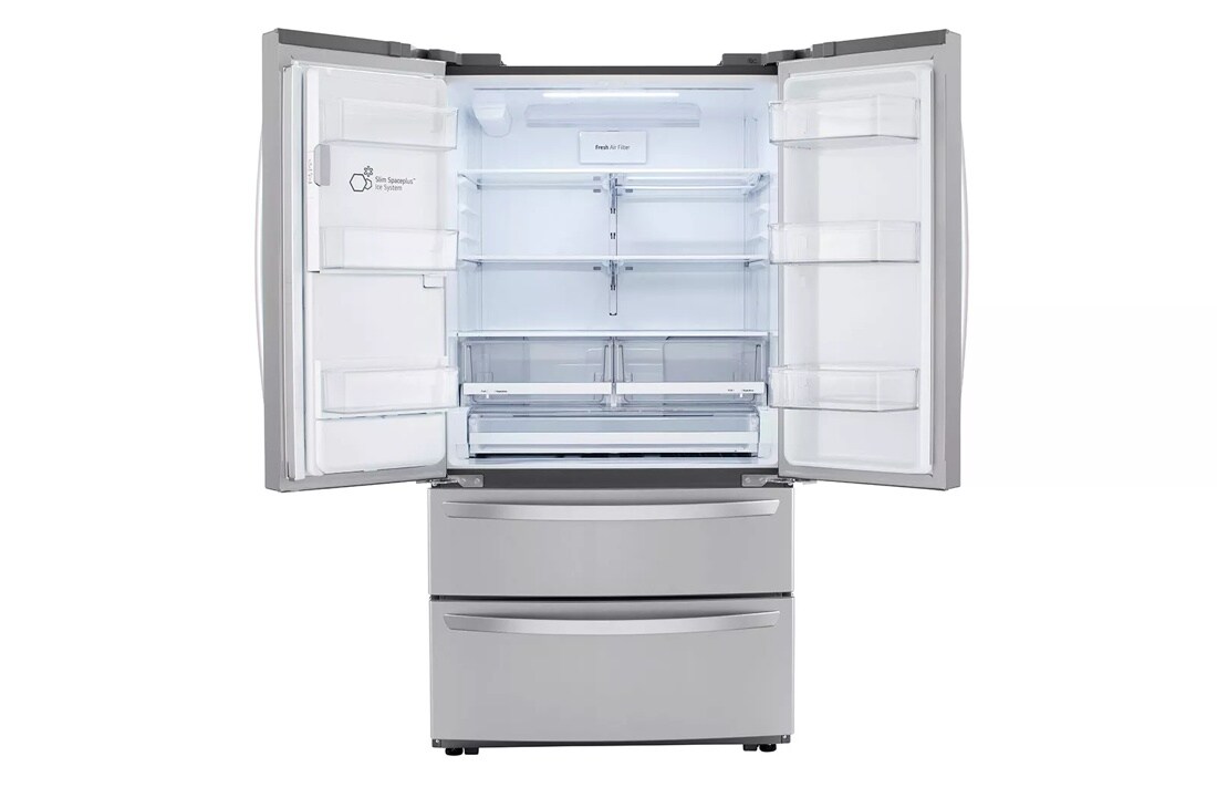 22 Cu Ft. Smart Counter Depth Double Freezer Refrigerator LMXC22626S
