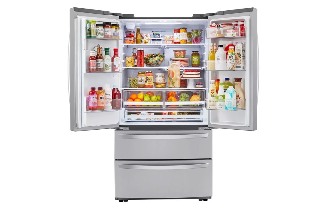 22 Cu Ft. Smart Counter Depth Double Freezer Refrigerator LMXC22626S