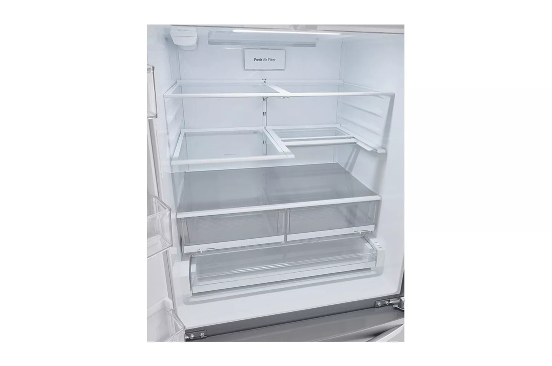 22 Cu Ft. Smart Counter Depth Double Freezer Refrigerator LMXC22626S
