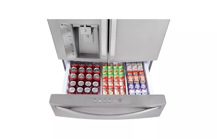 23 cu. ft. French Door Counter-Depth Refrigerator LMXC23746S