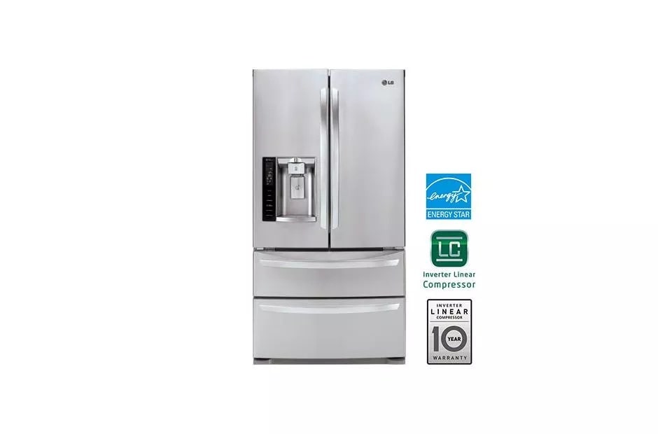 27 cu.ft. Ultra-Capacity 4 Door French Door Refrigerator LMXS27626S