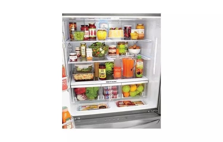 30 Cu.ft. Super Capacity 4-door French Door Refrigerator W/ Customchill™ Drawer And Kimchi Bins LMXS30756S