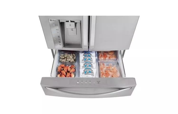 30 Cu.ft. Super Capacity 4-door French Door Refrigerator W/ Customchill™ Drawer And Kimchi Bins LMXS30756S