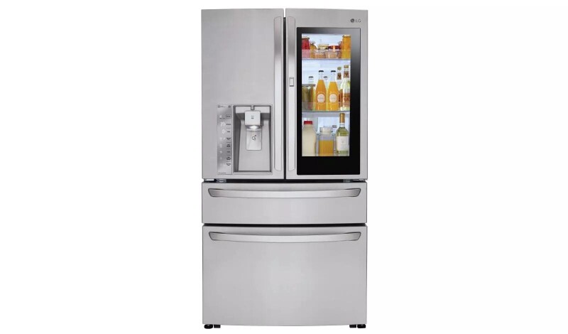 LG 30 cu. ft. Smart wi-fi Enabled InstaView™ Door-in-Door® Refrigerator Stainless Steel LMXS30796S Picture 1