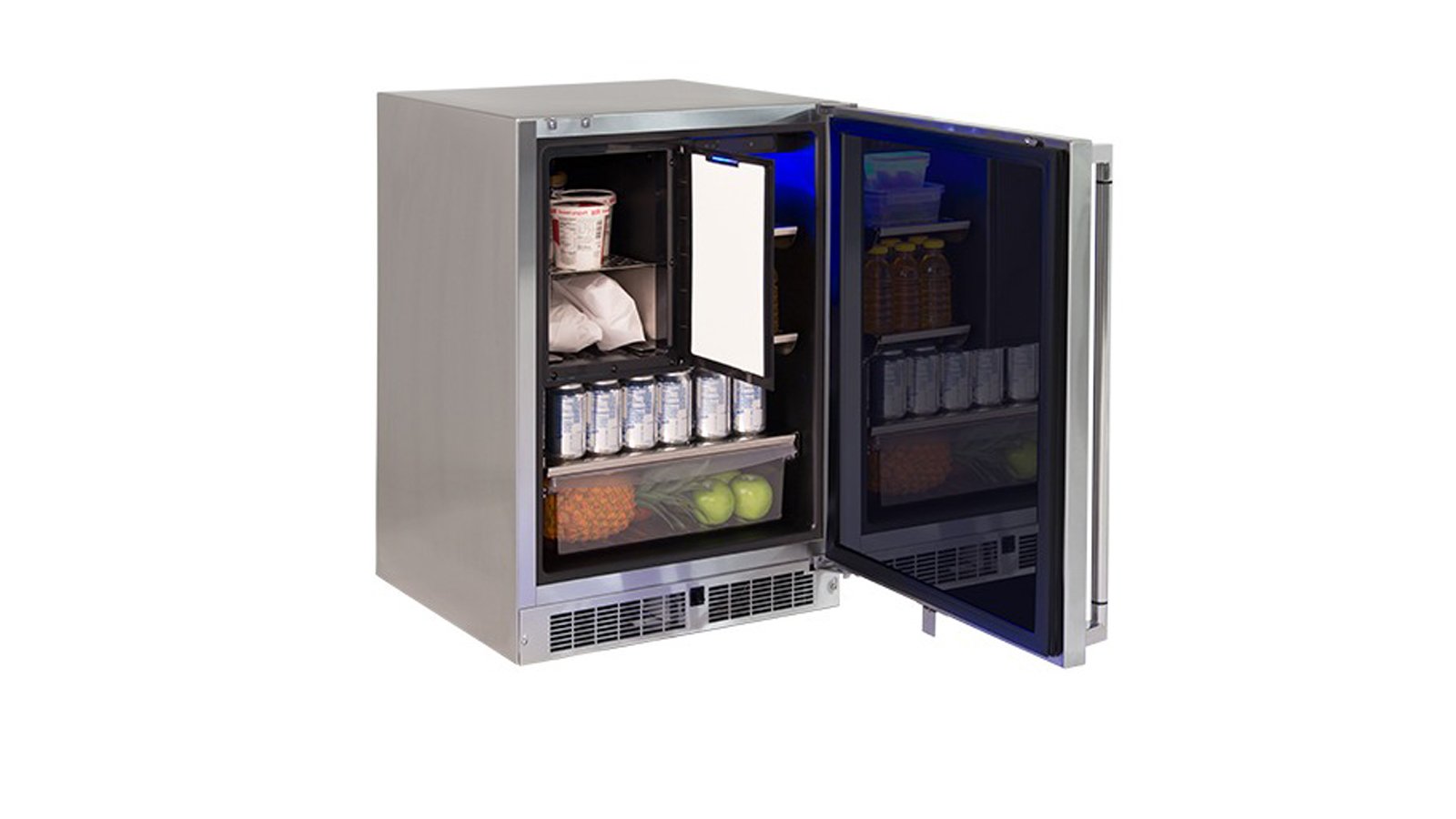 24" Professional Refrigerator Freezer Combo LN24REFC