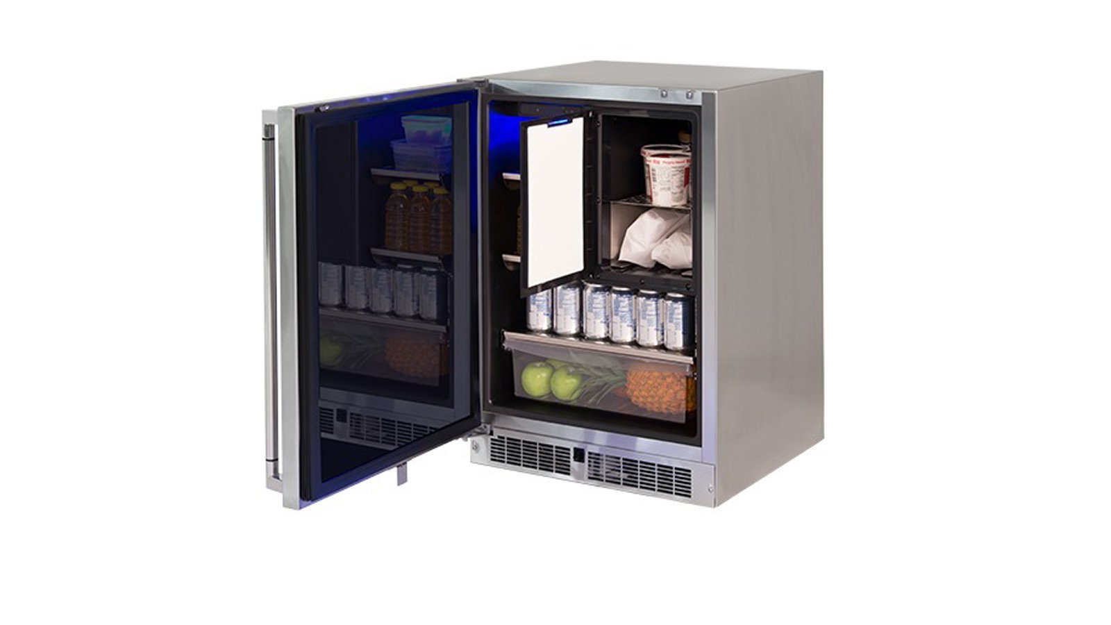 24" Professional Refrigerator Freezer Combo LN24REFC