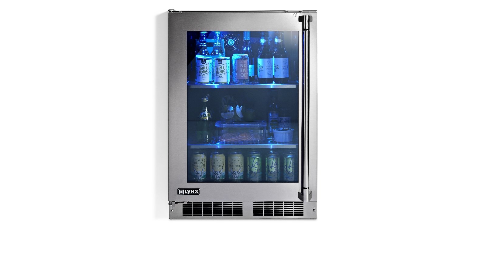 24" Outdoor Refrigerator With Glass Door LN24REFG