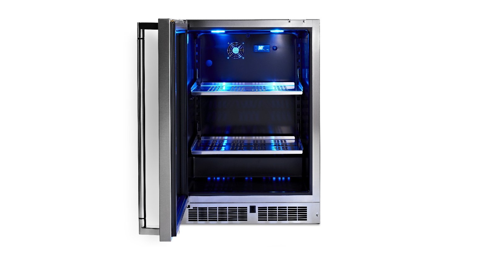 24" Outdoor Refrigerator With Glass Door LN24REFG