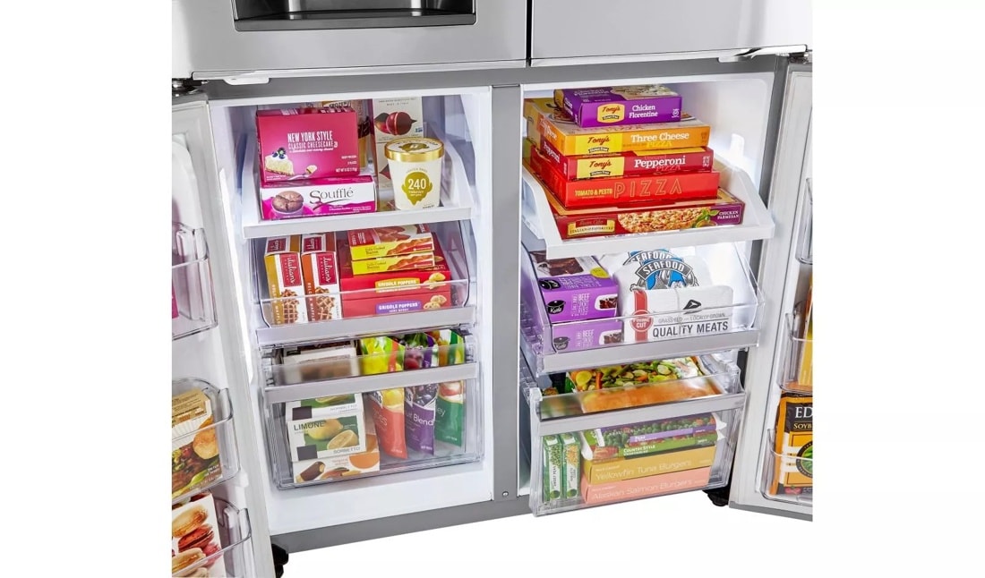 23 Cu. Ft. Smart Wi-fi Enabled French Door Counter-depth Refrigerator LNXC23726S