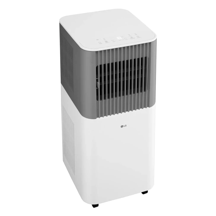 6,000 Btu (sacc) / 10,000 Btu (ashrae) White & Gray Portable Air Conditioner | Cools Up To 250 Sq. Ft. LP0626PGF