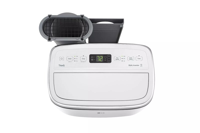 10,000 BTU DUAL Inverter Smart Wi-Fi Portable Air Conditioner view 2
