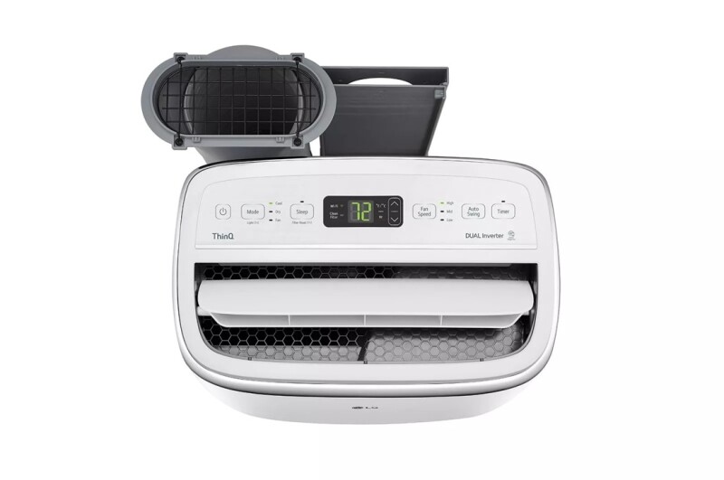 10,000 BTU DUAL Inverter Smart Wi-Fi Portable Air Conditioner view 3