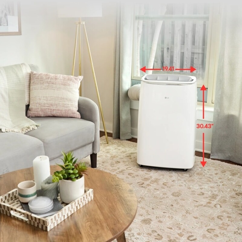 10,000 BTU DUAL Inverter Smart Wi-Fi Portable Air Conditioner view 11