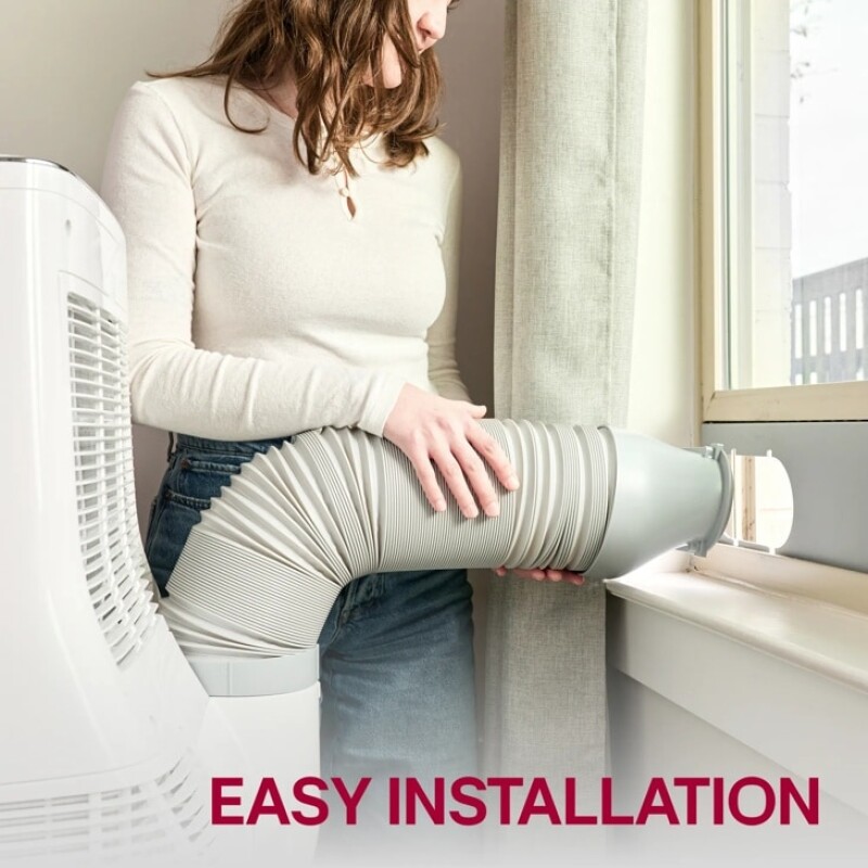 10,000 BTU DUAL Inverter Smart Wi-Fi Portable Air Conditioner view 12