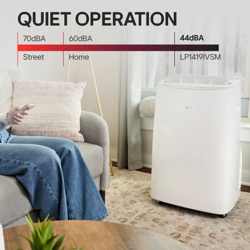 10,000 BTU DUAL Inverter Smart Wi-Fi Portable Air Conditioner view 13