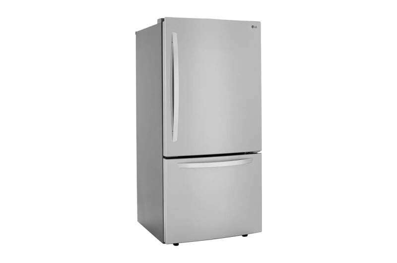 LG 26 cu. ft. Bottom Freezer Refrigerator Stainless Steel LRDCS2603S Picture 1