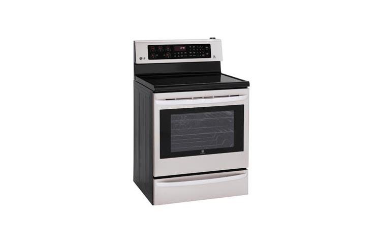SmartThinQ™ 6.3 cu. ft. Capacity Electric Single Oven Range with Infrared Heating™ LRE3027ST