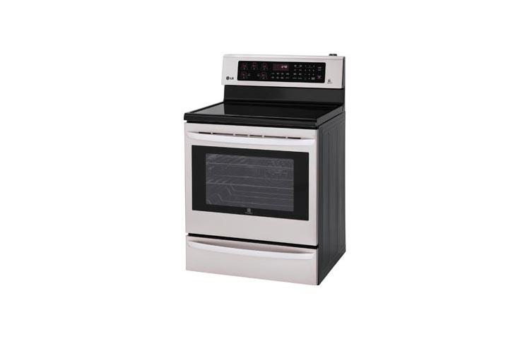 SmartThinQ™ 6.3 cu. ft. Capacity Electric Single Oven Range with Infrared Heating™ LRE3027ST