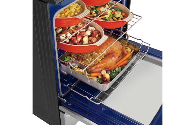 SmartThinQ™ 6.3 cu. ft. Capacity Electric Single Oven Range with Infrared Heating™ LRE3027ST
