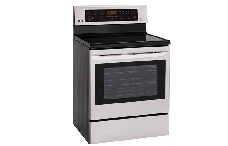 6.3 cu. ft. Electric Single Oven Range with True Convection and EasyClean® LRE3083ST