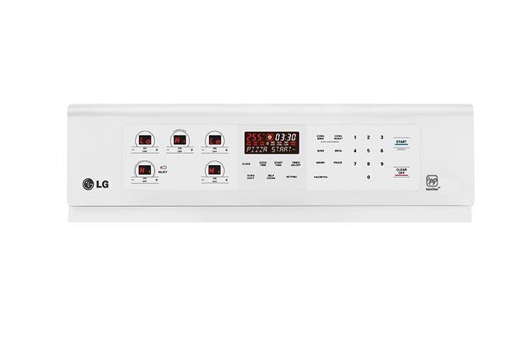 6.3 cu. ft. Electric Single Oven Range with True Convection and EasyClean® LRE3083SW