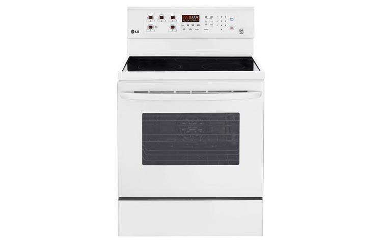 6.3 cu. ft. Electric Single Oven Range with True Convection and EasyClean® LRE3083SW