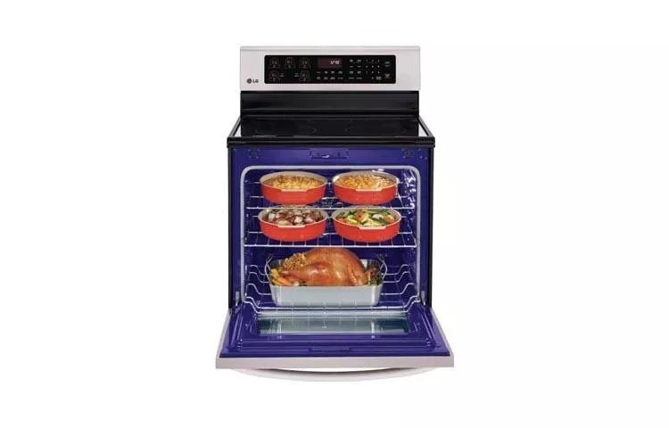 6.3 Cu. Ft. Capacity Single Oven Electric Range With Infrared Heating™ And Easyclean® LRE3085ST