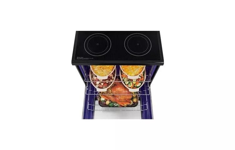 6.3 Cu. Ft. Capacity Single Oven Electric Range With Infrared Heating™ And Easyclean® LRE3085ST