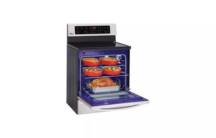 6.3 Cu. Ft. Capacity Single Oven Electric Range With Infrared Heating™ And Easyclean® LRE3085ST