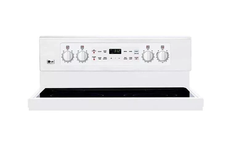 Extra-large Capacity Freestanding Electric Range With Precisetemp™ Baking System. LRE3091SW