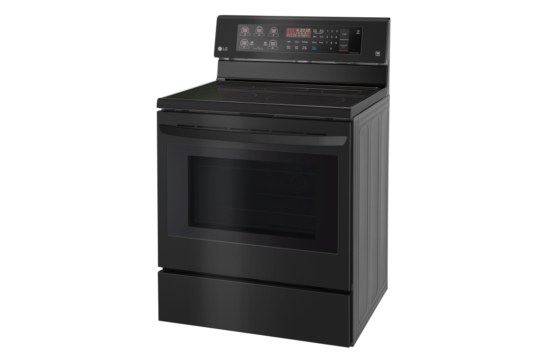 6.3 cu. ft. Electric Single Oven Range with True Convection and EasyClean® LRE3193BM