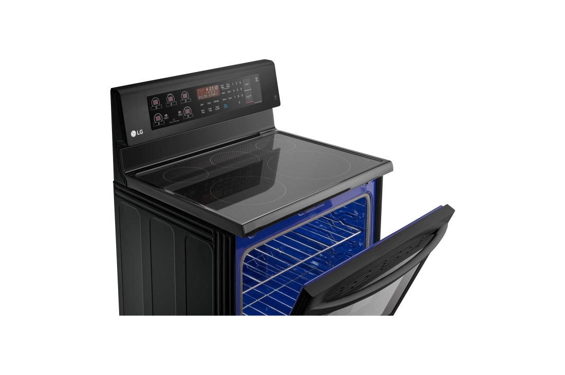 6.3 cu. ft. Electric Single Oven Range with True Convection and EasyClean® LRE3193BM