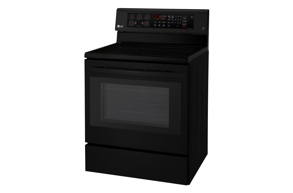 6.3 cu. ft. Electric Single Oven Range with True Convection and EasyClean® LRE3193SB