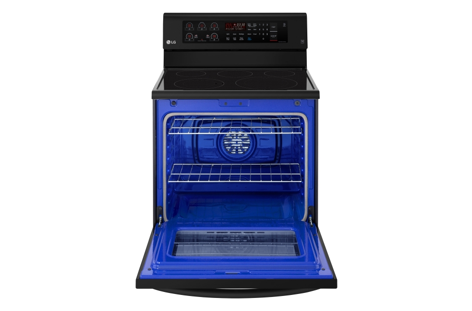 6.3 cu. ft. Electric Single Oven Range with True Convection and EasyClean® LRE3193SB