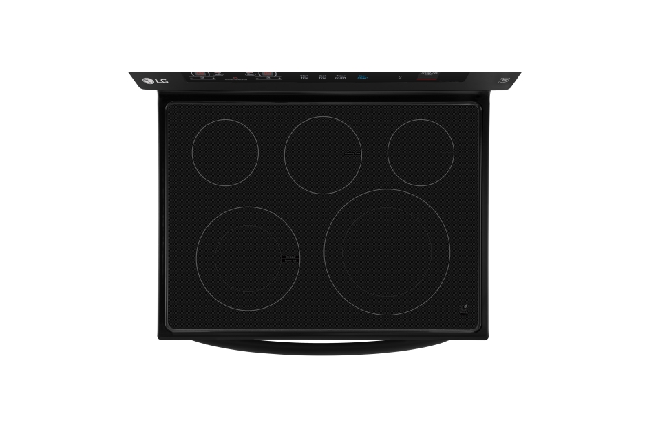 6.3 cu. ft. Electric Single Oven Range with True Convection and EasyClean® LRE3193SB