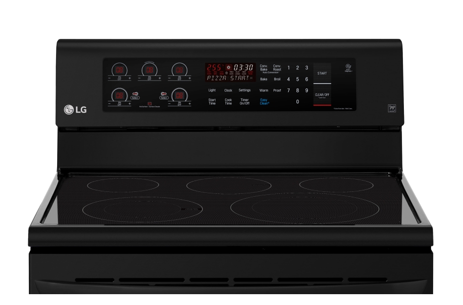 6.3 cu. ft. Electric Single Oven Range with True Convection and EasyClean® LRE3193SB