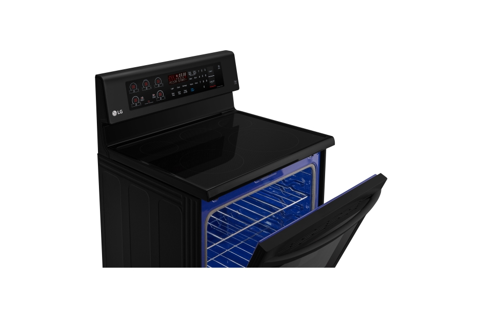 6.3 cu. ft. Electric Single Oven Range with True Convection and EasyClean® LRE3193SB