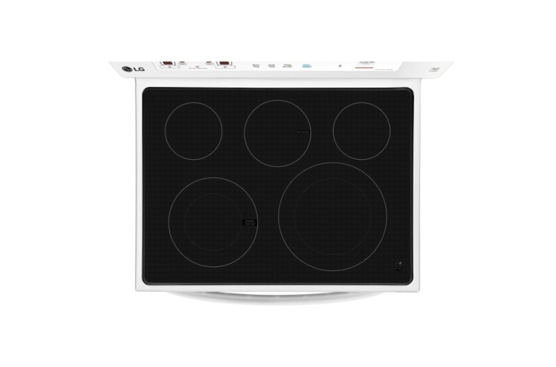 6.3 cu. ft. Electric Single Oven Range with True Convection and EasyClean® LRE3193SW