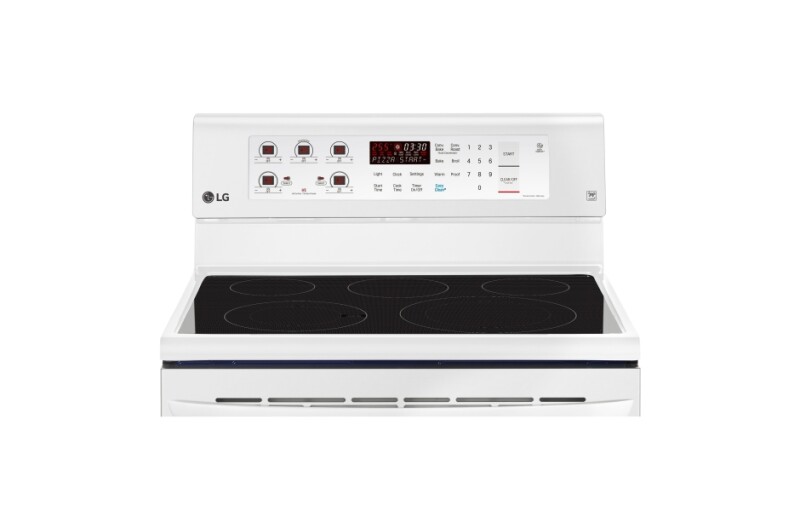 6.3 cu. ft. Electric Single Oven Range with True Convection and EasyClean® LRE3193SW