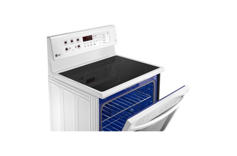 6.3 cu. ft. Electric Single Oven Range with True Convection and EasyClean® LRE3193SW
